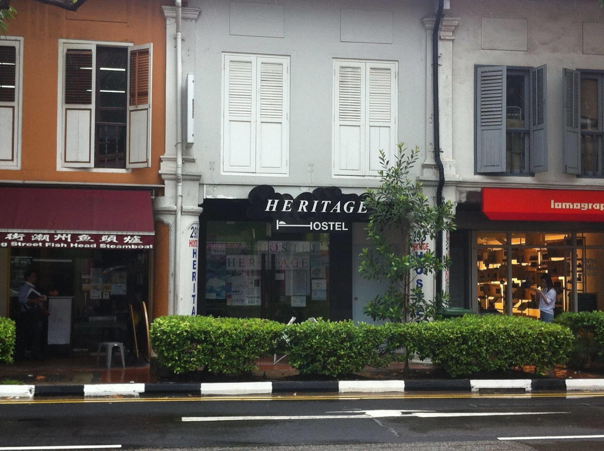 Heritage Hostel Singapore Exteriör bild
